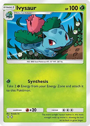 Ivysaur card