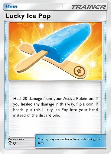 Lucky Ice Pop card