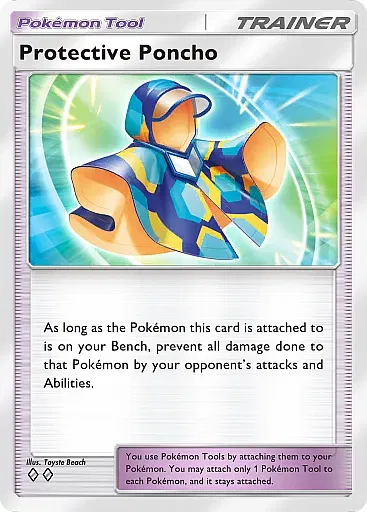 Protective Poncho card