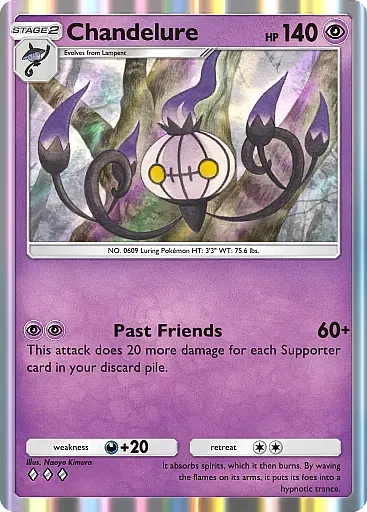 Chandelure card
