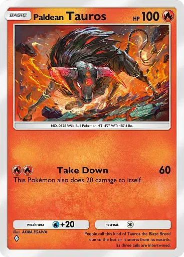 Paldean Tauros