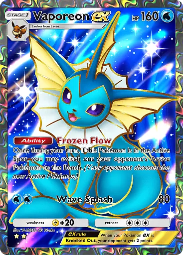 Vaporeon ex