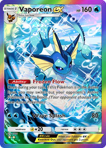 Vaporeon ex