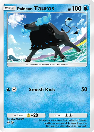Paldean Tauros