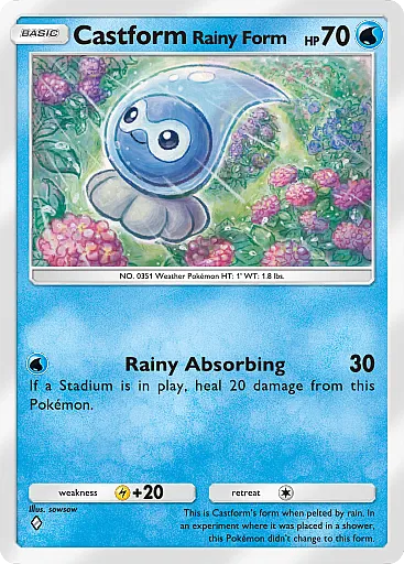 Castform Rainy Form
