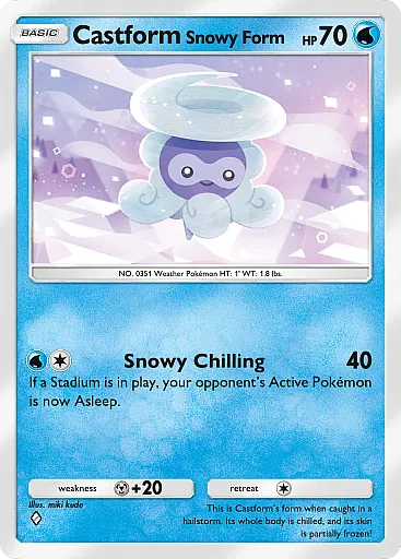 Castform Snowy Form