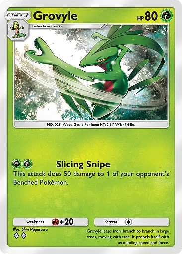 Grovyle card