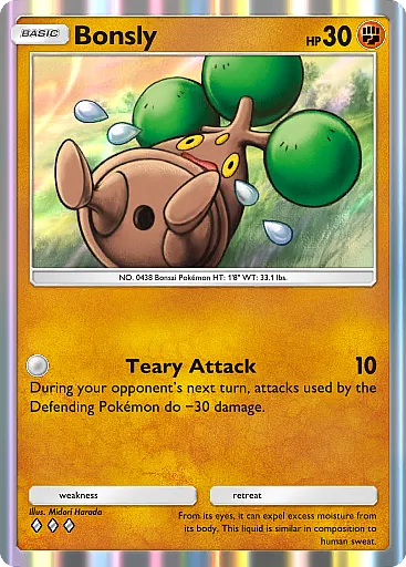Bonsly card
