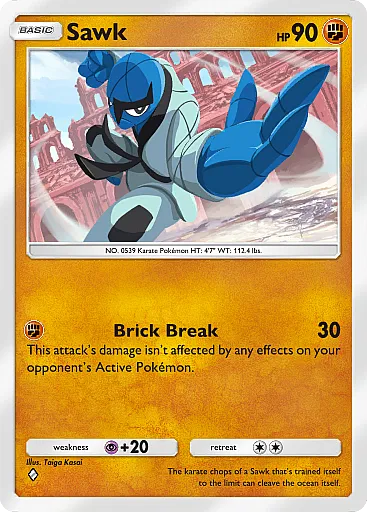 Sawk card