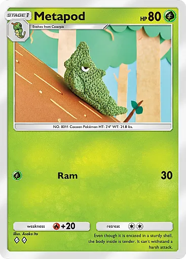 Metapod card