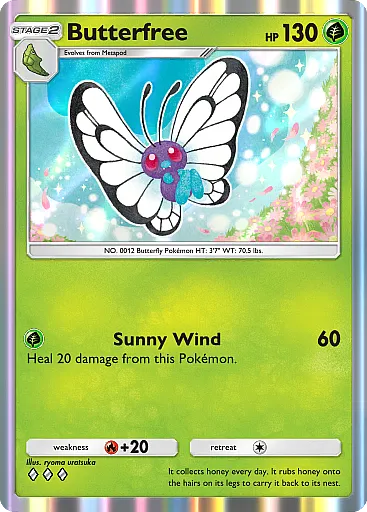 Butterfree card