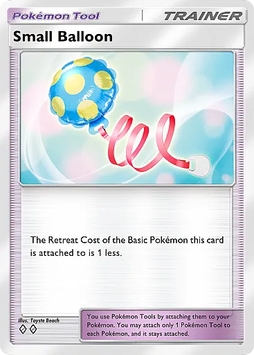 Small Balloon card