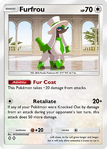 Furfrou card