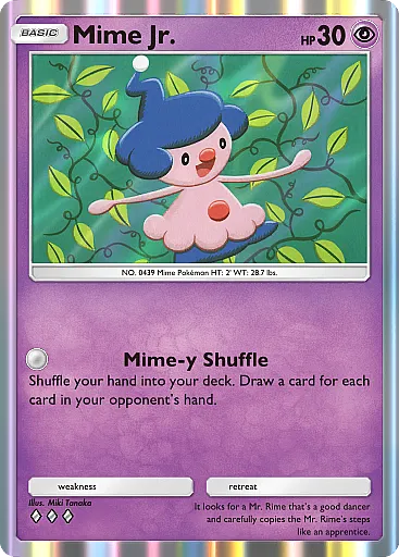 Mime Jr. card