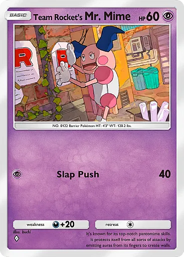 Team Rocket’s Mr. Mime
