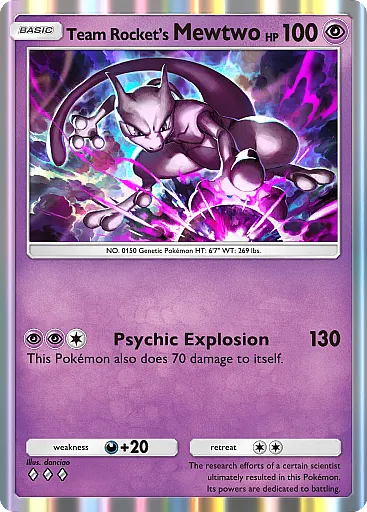 Team Rocket’s Mewtwo