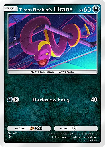 Team Rocket’s Ekans