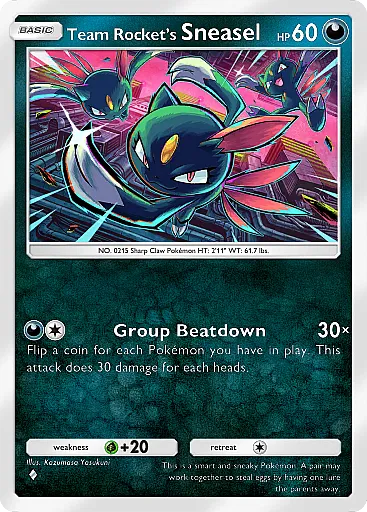 Team Rocket’s Sneasel