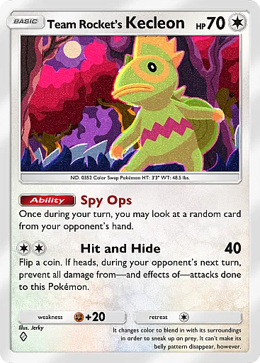 Team Rocket’s Kecleon