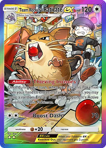 Team Rocket’s Raticate ex