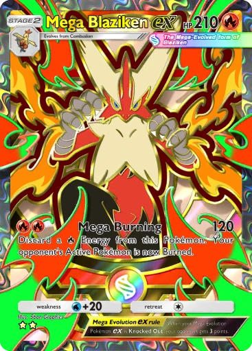 Mega Blaziken ex