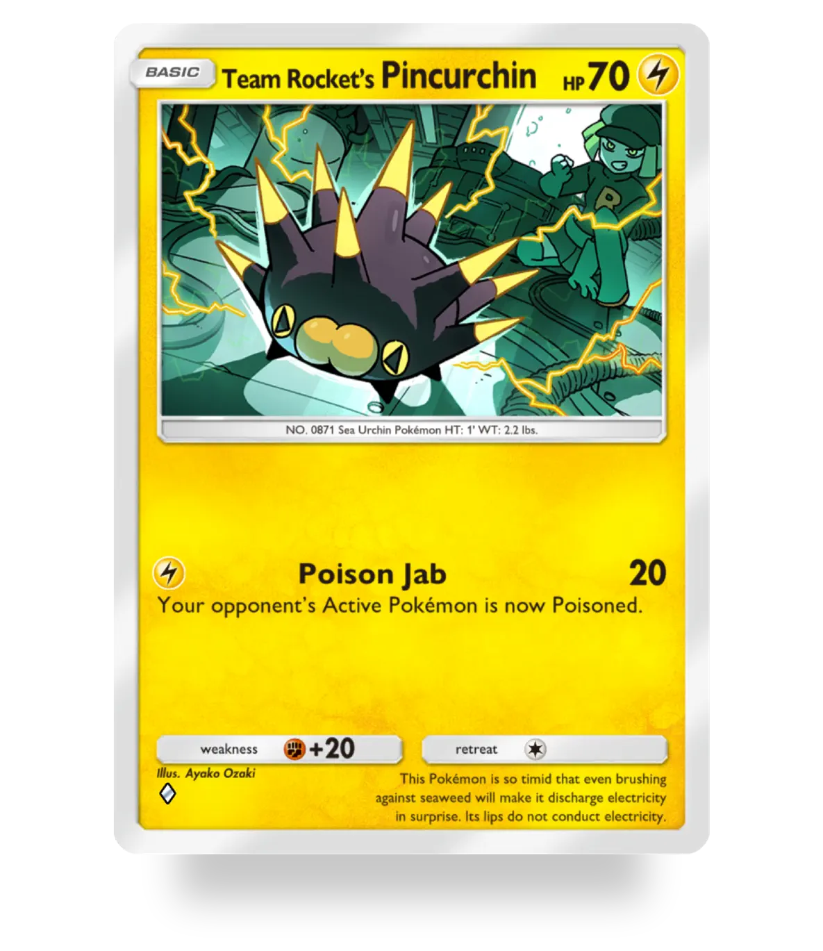 Team Rocket’s Pincurchin