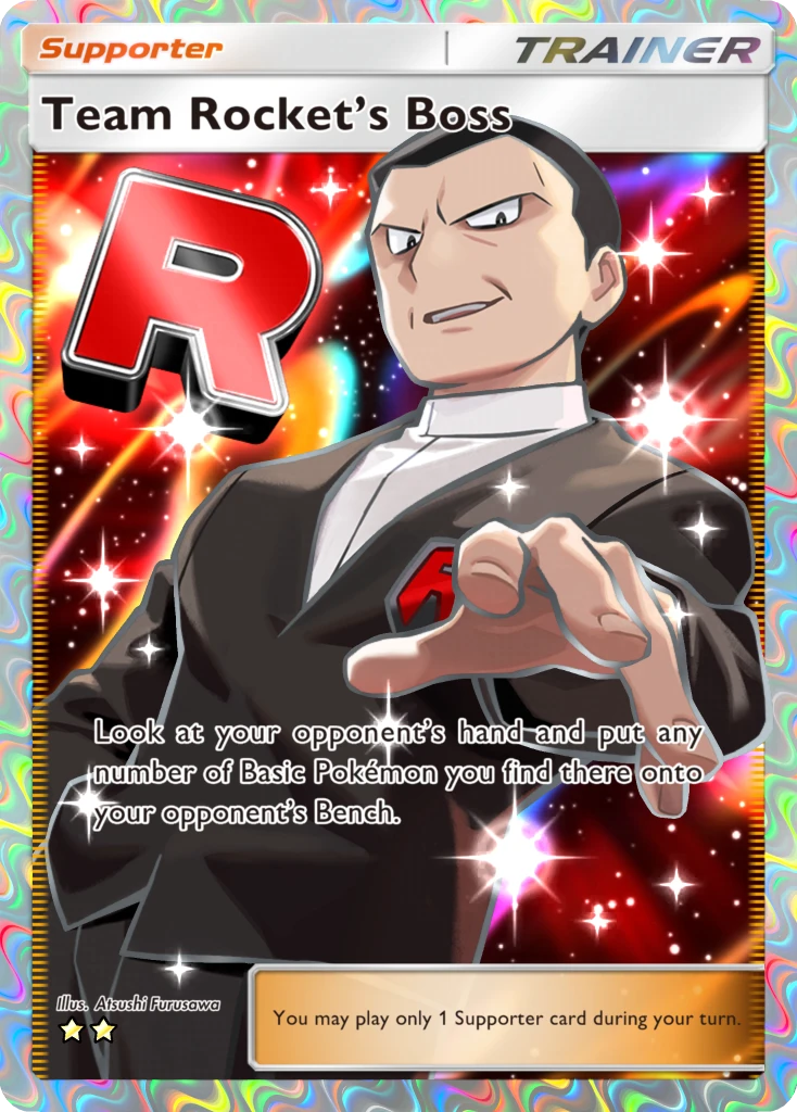 Team Rocket’s Boss