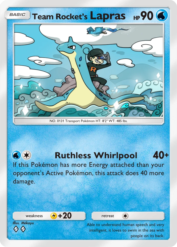 Team Rocket’s Lapras
