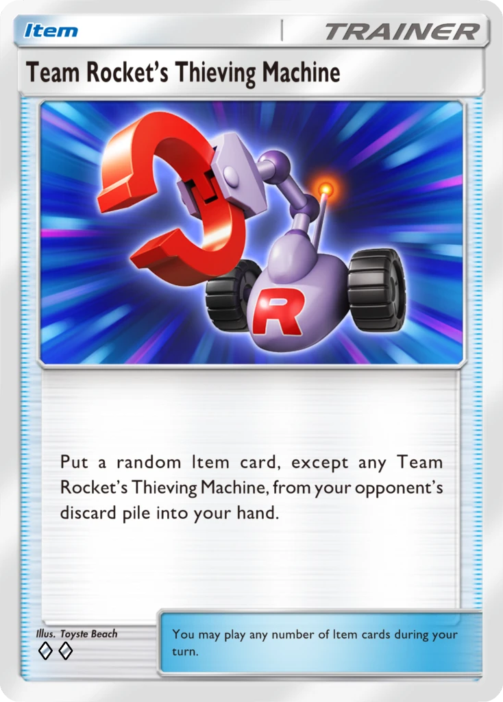 Team Rocket’s Thieving Machine