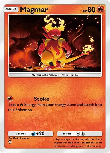Magmar card