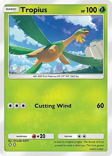 Tropius card