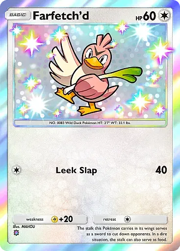 Farfetch'd card