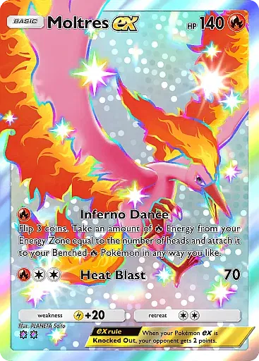 Moltres ex card