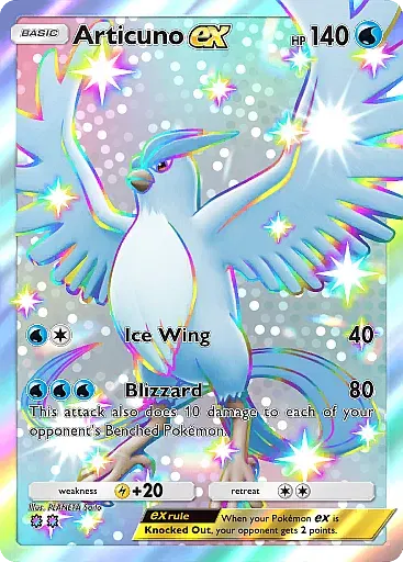 Articuno ex card