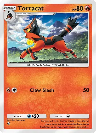 Torracat card