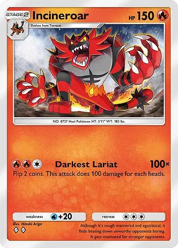 Incineroar card