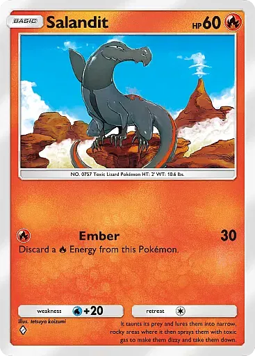 Salandit card