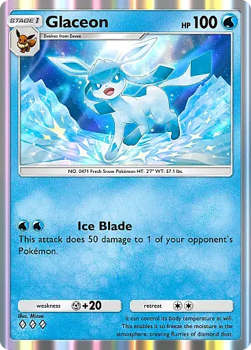 Glaceon card