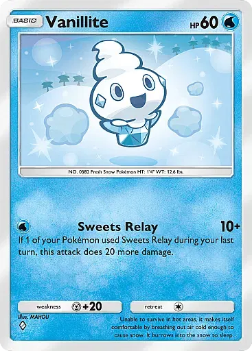 Vanillite card