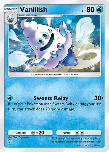 Vanillish card