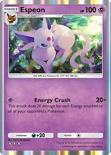 Espeon card