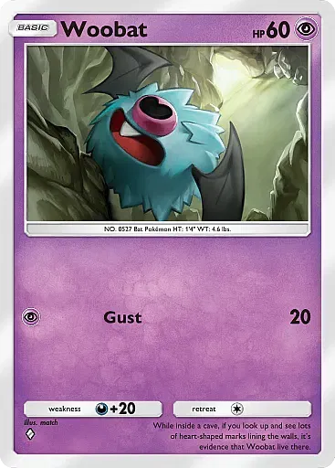 Woobat card