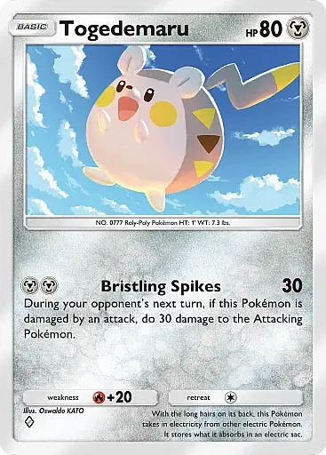 Togedemaru card