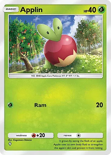 Applin card