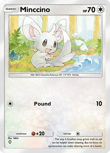Minccino card