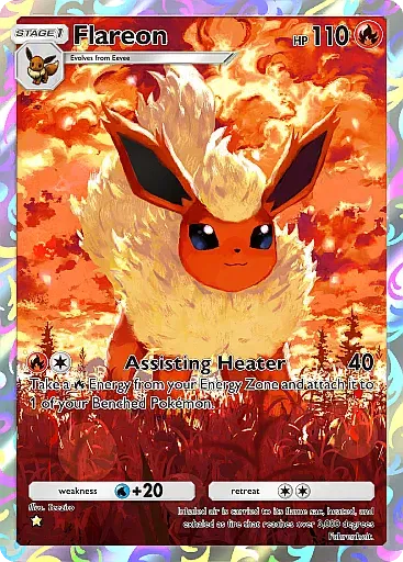 Flareon card