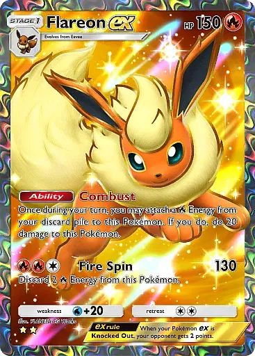 Flareon ex card
