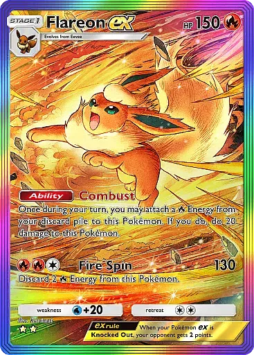 Flareon ex card