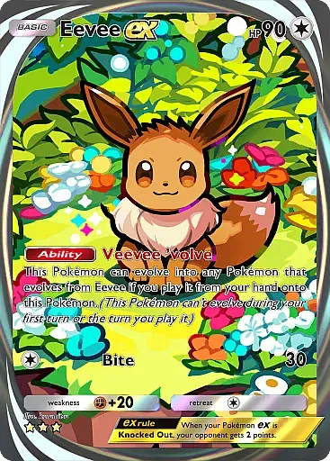 Eevee ex card