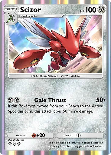 Scizor card